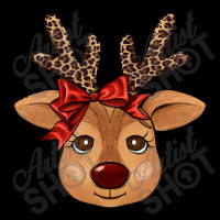 Reindeer Face Cropped Sweater | Artistshot