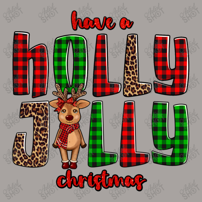 Hava A Holly Jolly Christmas Reindeer Racerback Tank | Artistshot