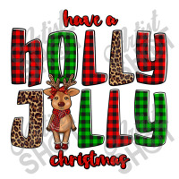 Hava A Holly Jolly Christmas Reindeer Crop Top | Artistshot