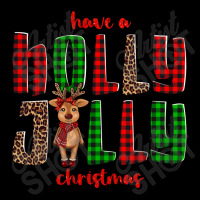 Hava A Holly Jolly Christmas Reindeer Cropped Sweater | Artistshot