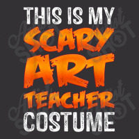 This Is My Scary Art Teacher Costume Shirt Funny Halloween Design Char Vintage Short | Artistshot