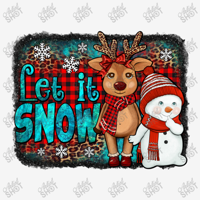 Let It Snow Reindeer And Snowman Camper Cup | Artistshot