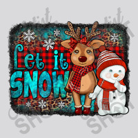 Let It Snow Reindeer And Snowman Women's Triblend Scoop T-shirt | Artistshot