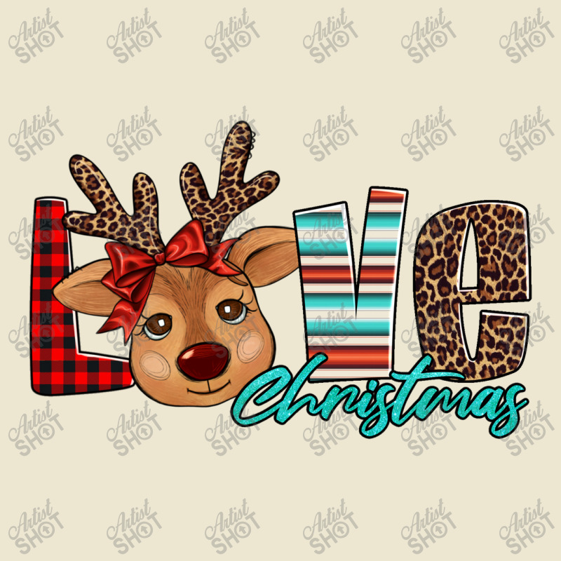 Love Christmas Reindeer Cropped Hoodie | Artistshot