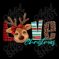 Love Christmas Reindeer Cropped Sweater | Artistshot