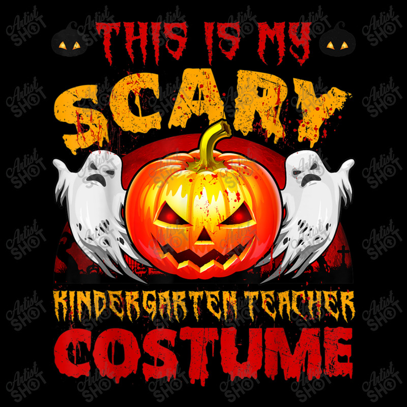 This Is My Scary Kindergarten Teacher Costume Halloween Women My Favor Men's Long Sleeve Pajama Set | Artistshot