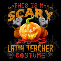 This Is My Scary Latin Teacher Costume Pumpkin Halloween Retro Vintage Adjustable Cap | Artistshot