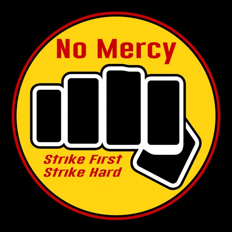 No Mercy Strike First Strike Hard Maternity Scoop Neck T-shirt by hardpoi | Artistshot