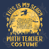 This Is My Scary Math Teacher Costume Halloween Celebration Mask Men Denim Jacket | Artistshot