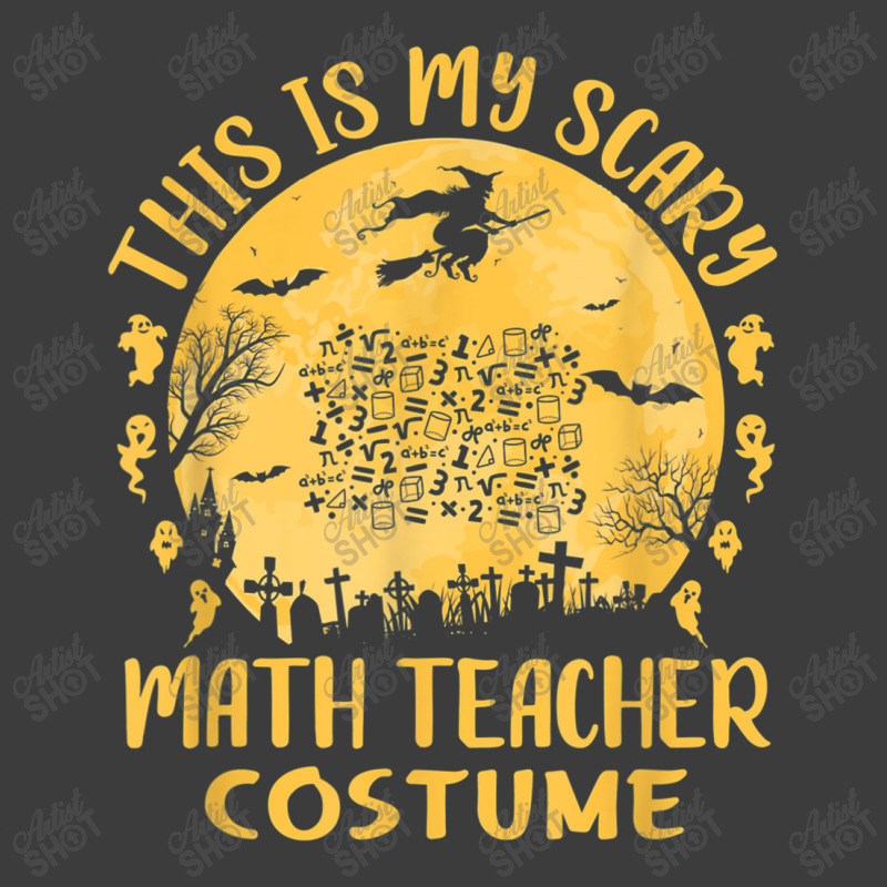 This Is My Scary Math Teacher Costume Halloween Celebration Mask Men's Polo Shirt | Artistshot