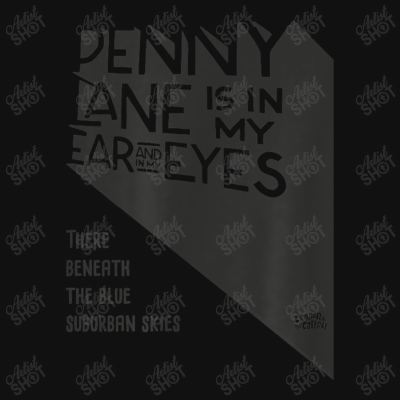 Lyrics By Lennon And Mccartney - Penny Lane Women Men Crew Socks | Artistshot