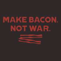 Make Bacon Not War Racerback Tank | Artistshot