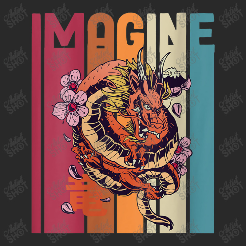 Womens Imagine Great Dragon Vintage Cool Art Great Art Character Printed hat by HailieDesign | Artistshot