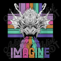 Womens Imagine Magical And Mythical Fantasy Dragons Character Videogam V-neck Tee | Artistshot