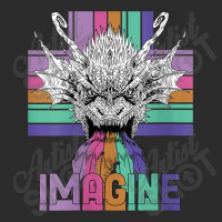 Womens Imagine Magical And Mythical Fantasy Dragons Character Videogam Exclusive T-shirt | Artistshot