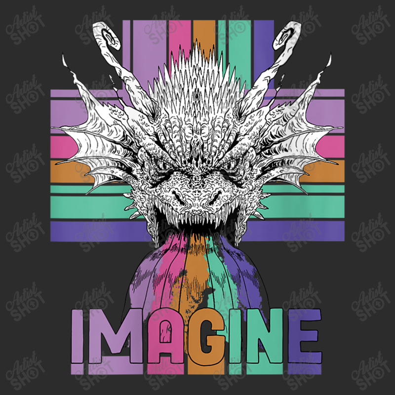 Womens Imagine Magical And Mythical Fantasy Dragons Character Videogam Exclusive T-shirt by HailieDesign | Artistshot