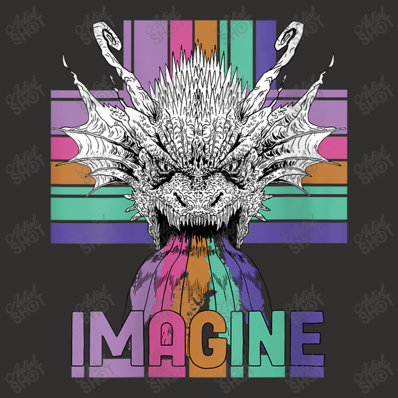 Womens Imagine Magical And Mythical Fantasy Dragons Character Videogam Champion Hoodie by HailieDesign | Artistshot