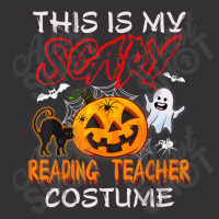 This Is My Scary Reading Teacher Costume Pumpkin Halloween Funny Gifts Vintage Short | Artistshot