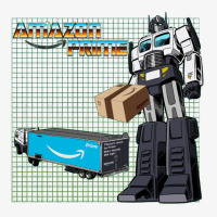 Amazon Prime (optimus) Transformers Truck  Transformers Ladies Fitted T-shirt | Artistshot