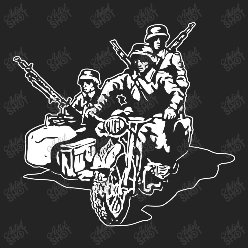 German Military Sidecar 3/4 Sleeve Shirt by kincobandeng | Artistshot