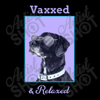 Vaxxed & Relaxed Dog   Vaccinated Adjustable Cap | Artistshot