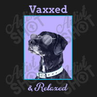 Vaxxed & Relaxed Dog   Vaccinated Hoodie & Jogger Set | Artistshot