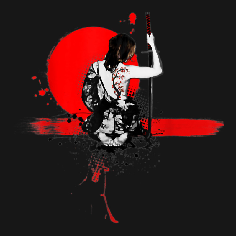 Geisha Japanese Samurai Woman Warrior Adult Unisex T Shirt Medium-length Apron | Artistshot