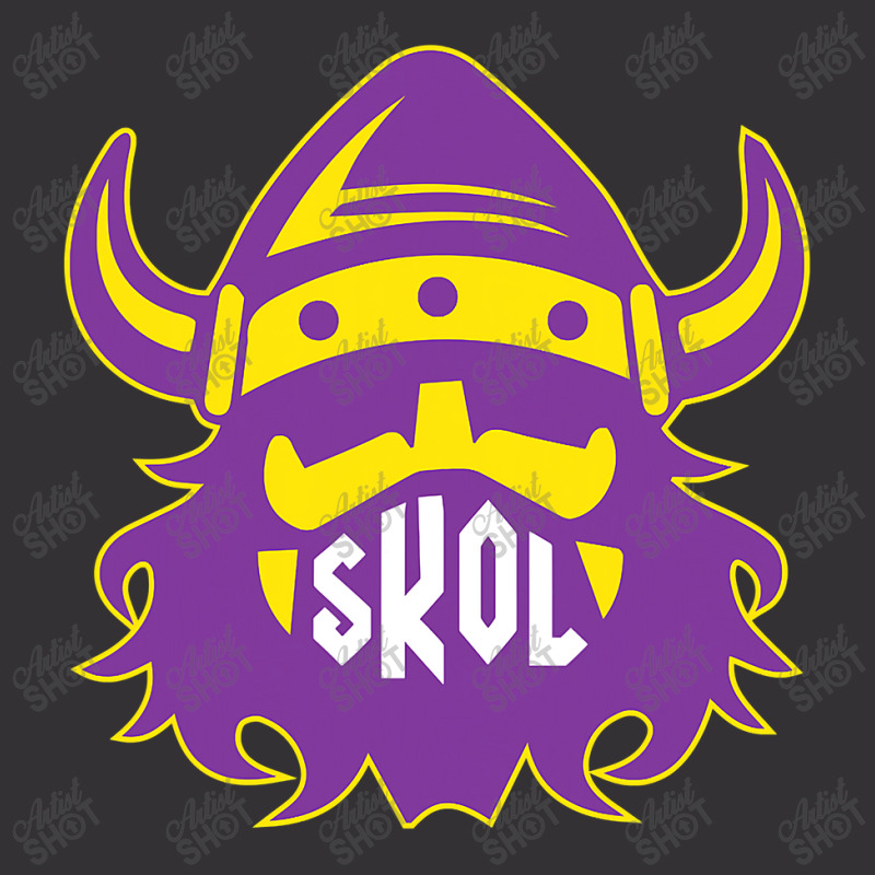 Skol Nordic Viking Helmet Shirt Vintage Hoodie And Short Set | Artistshot