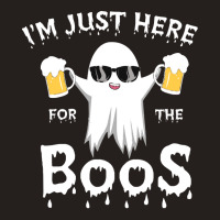 Funny Halloween Costumes T  Shirt Halloween I Am Just Here For Beer Bi Tank Top | Artistshot