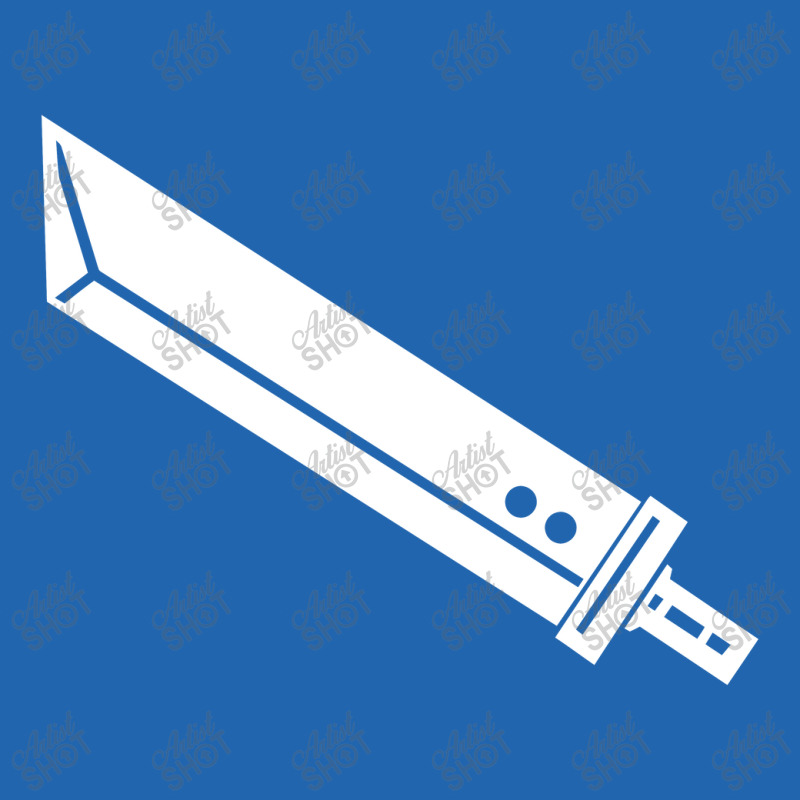 Buster Sword   Minimalist  Final Fantasy 7 Pocket T-Shirt by jammuter | Artistshot