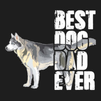 Best Dog Dad Ever Siberian Husky Dog Lovers Classic T-shirt | Artistshot