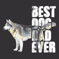 Best Dog Dad Ever Siberian Husky Dog Lovers Vintage Hoodie | Artistshot