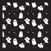 Ghost Pattern T  Shirtcute Ghost T  Shirt T-shirt | Artistshot