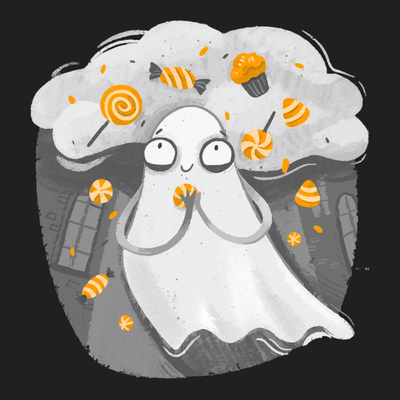 Ghost T  Shirt Cute Little Ghost T  Shirt T-Shirt by orangesagreement | Artistshot