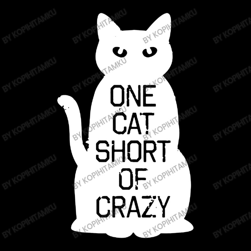 One Cat Short Of Crazy Pocket T-shirt | Artistshot