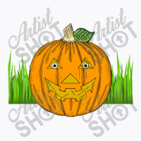 Pumpkin On The Grass T-shirt | Artistshot