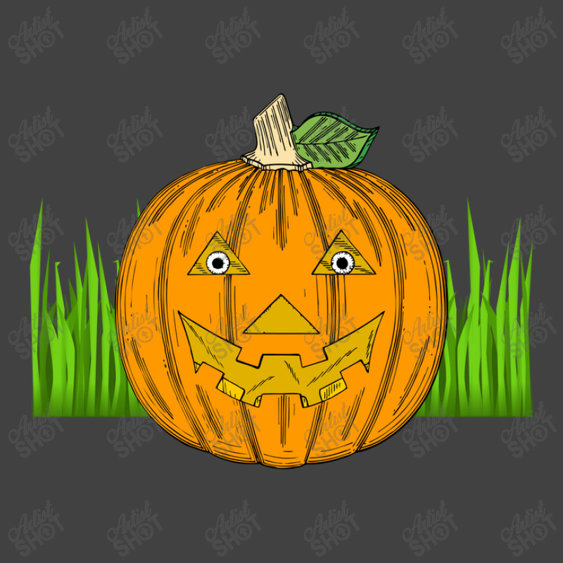 Pumpkin On The Grass Vintage T-shirt | Artistshot