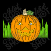 Pumpkin On The Grass Fleece Short | Artistshot