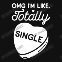 Omg Im Like Totally Single Baby Bibs | Artistshot