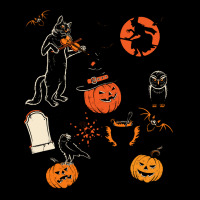 Halloween Black Cat T  Shirt Halloween Black Cat Boo Boo Trick Or Trea Pocket T-shirt | Artistshot