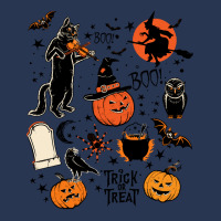 Halloween Black Cat T  Shirt Halloween Black Cat Boo Boo Trick Or Trea Men Denim Jacket | Artistshot