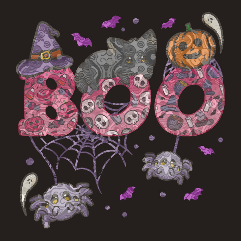 Halloween Cat Boo Halloween Costume T  Shirt Halloween Cat Boo Hallowe Tank Top by orangesagreement | Artistshot