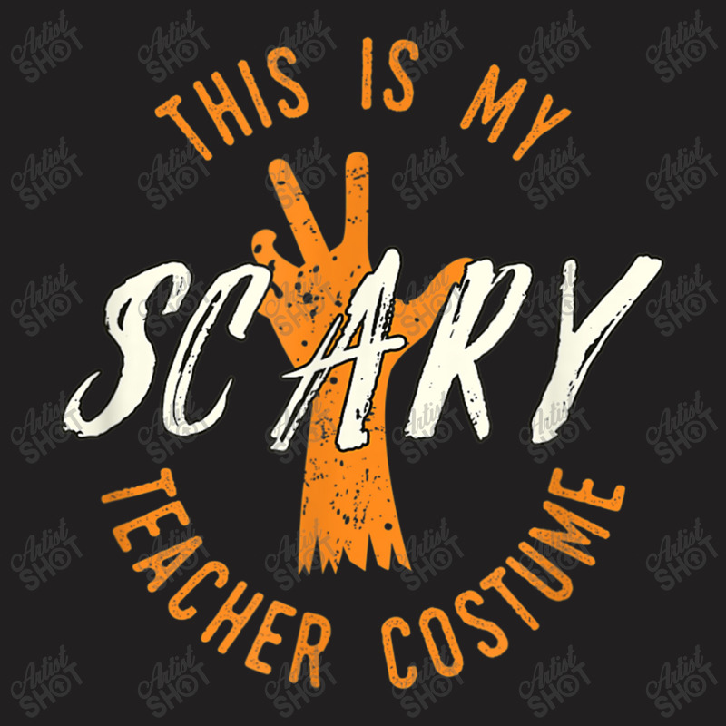 This Is My Scary Teacher Costume Halloween Character Animae T-shirt | Artistshot