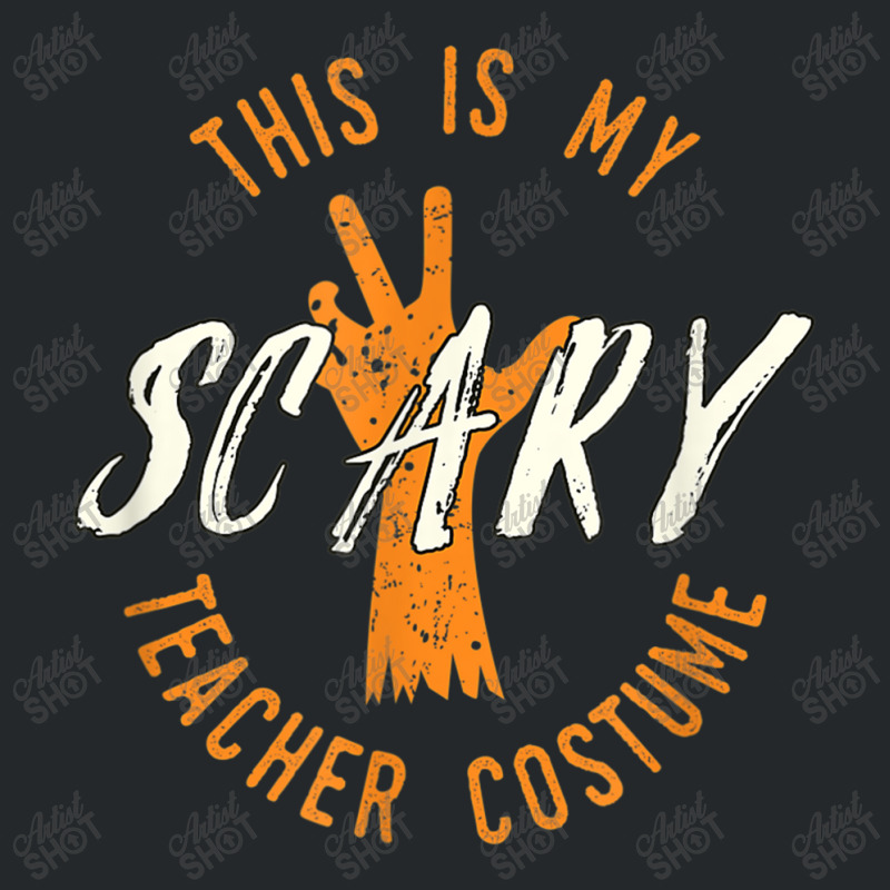 This Is My Scary Teacher Costume Halloween Character Animae Crewneck Sweatshirt | Artistshot