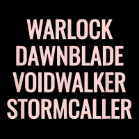 Gamer Warlock Dawnblade Voidwalker Stormcaller Destiny Shirt Adjustable Cap | Artistshot