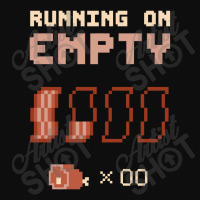 Running On Empty  Bacon Crop Top | Artistshot