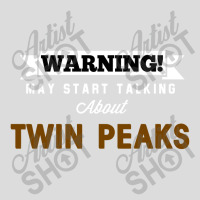 Warning May Start Talking About Twin Peaks Men's Polo Shirt | Artistshot