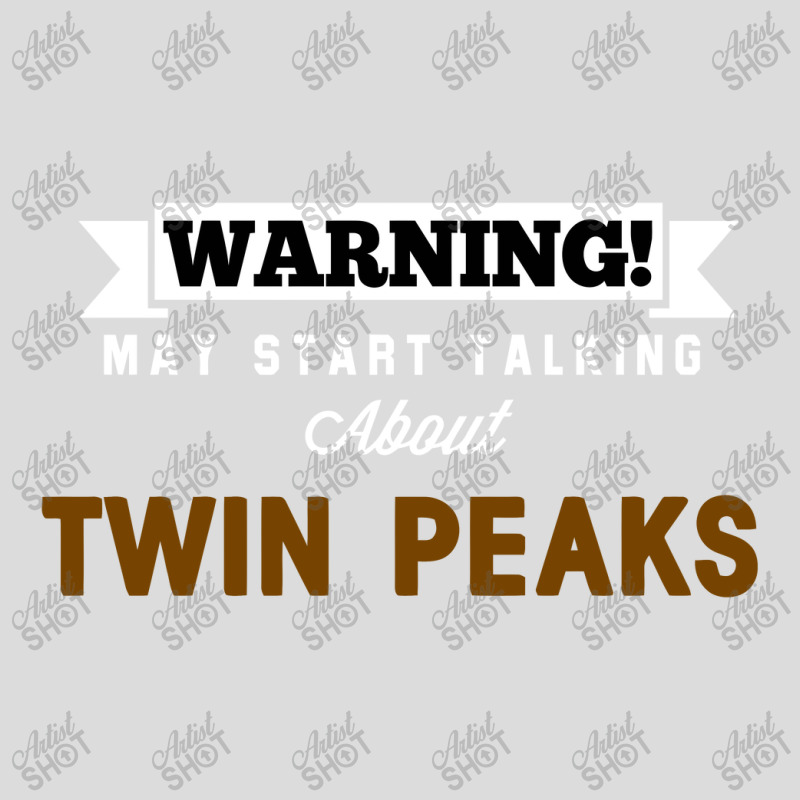 Warning May Start Talking About Twin Peaks Men's Polo Shirt | Artistshot