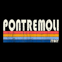 Retro Vintage 70s 80s Style Pontremoli, Italy T Shirt Fleece Short | Artistshot