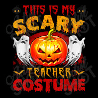 This Is My Scary Teacher Costume Halloween Pumpkin Birthday V-neck Tee | Artistshot